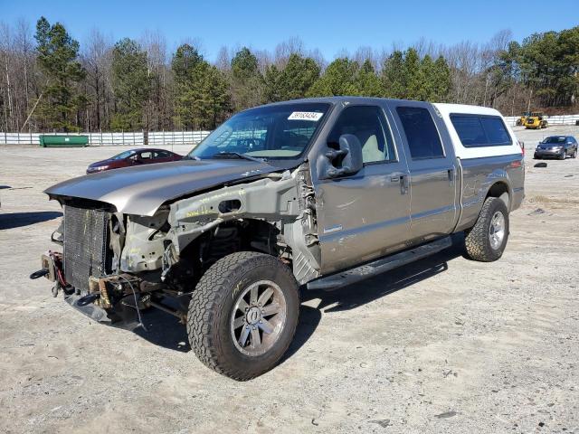 1FTSW21P07EB25267 - 2007 FORD F250 SUPER DUTY GOLD photo 1