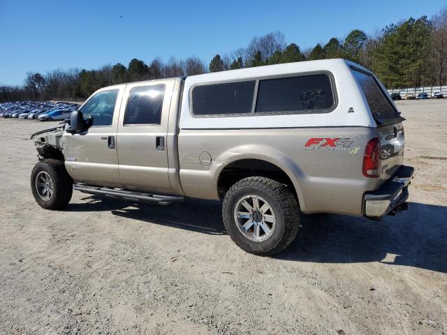 1FTSW21P07EB25267 - 2007 FORD F250 SUPER DUTY GOLD photo 2