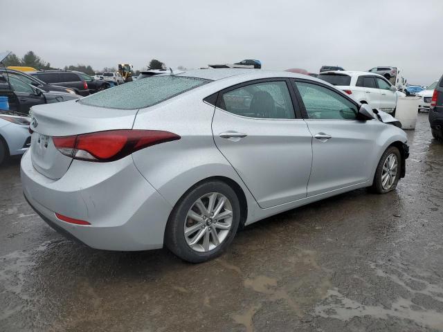 KMHDH4AE4FU230990 - 2015 HYUNDAI ELANTRA SE SILVER photo 3