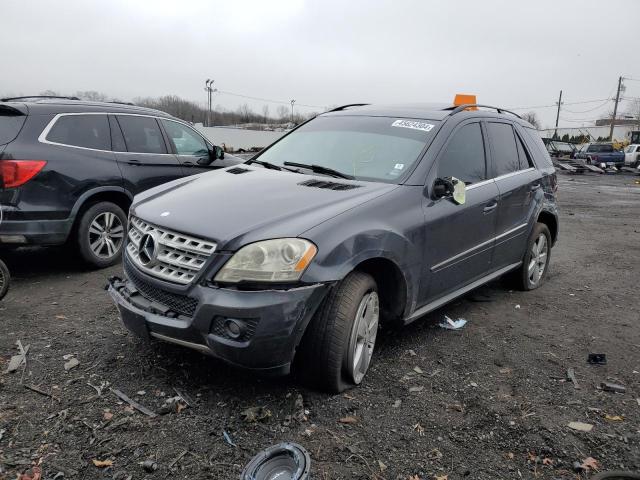 4JGBB8GB1AA577507 - 2010 MERCEDES-BENZ ML 350 4MATIC GRAY photo 1