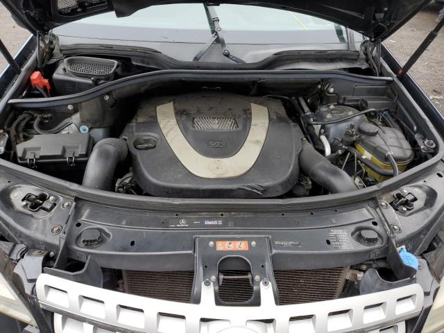 4JGBB8GB1AA577507 - 2010 MERCEDES-BENZ ML 350 4MATIC GRAY photo 11