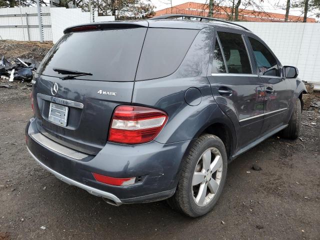 4JGBB8GB1AA577507 - 2010 MERCEDES-BENZ ML 350 4MATIC GRAY photo 3