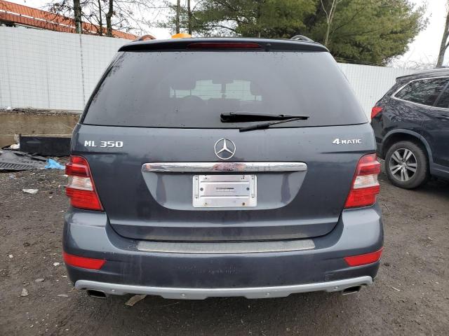 4JGBB8GB1AA577507 - 2010 MERCEDES-BENZ ML 350 4MATIC GRAY photo 6