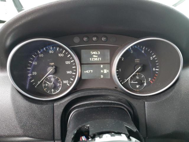 4JGBB8GB1AA577507 - 2010 MERCEDES-BENZ ML 350 4MATIC GRAY photo 9