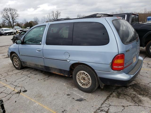 2FMZA514XWBD65839 - 1998 FORD WINDSTAR WAGON BLUE photo 2