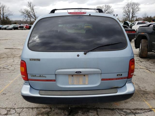 2FMZA514XWBD65839 - 1998 FORD WINDSTAR WAGON BLUE photo 6