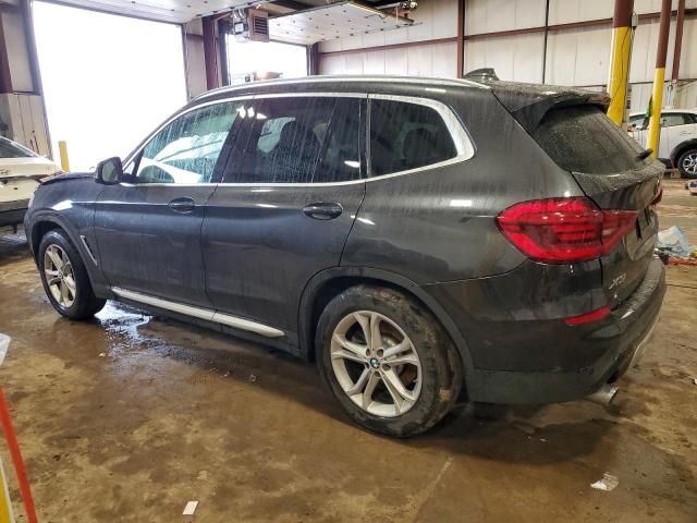 5UXTY5C09M9E58668 - 2021 BMW X3 XDRIVE30I GRAY photo 2