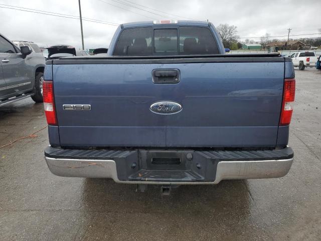 1FTPX12535FA19610 - 2005 FORD F150 BLUE photo 6