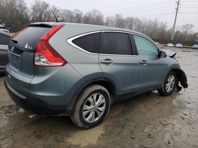 5J6RM3H54CL001419 - 2012 HONDA CR-V EX TEAL photo 3