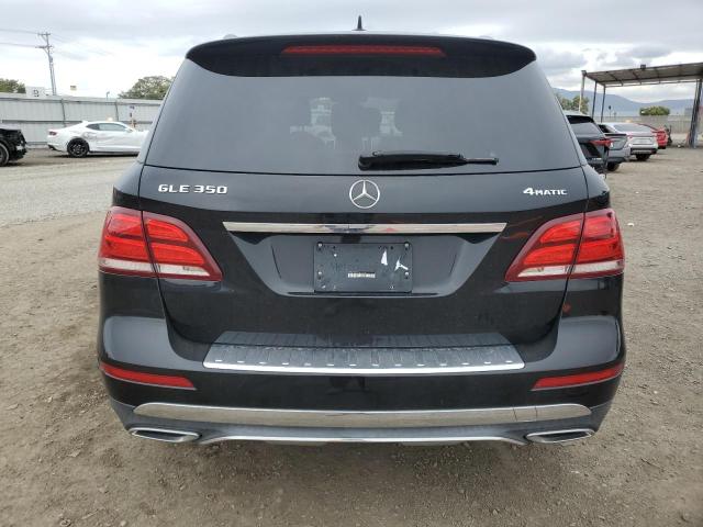 4JGDA5HB0HA937739 - 2017 MERCEDES-BENZ GLE 350 4MATIC BLACK photo 6