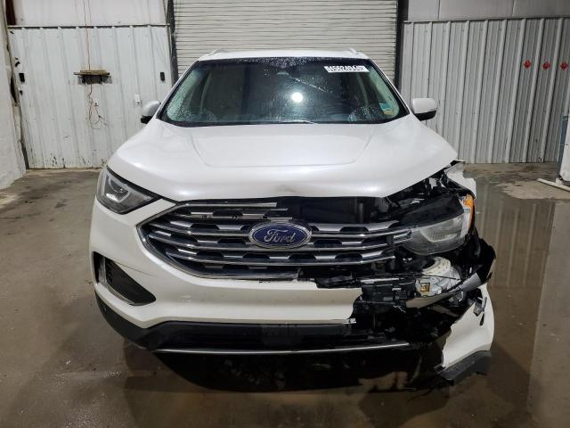 2FMPK4J99KBB12810 - 2019 FORD EDGE SEL WHITE photo 5