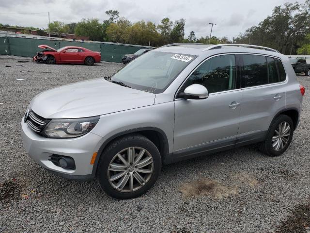 WVGAV7AX1GW504571 - 2016 VOLKSWAGEN TIGUAN S SILVER photo 1