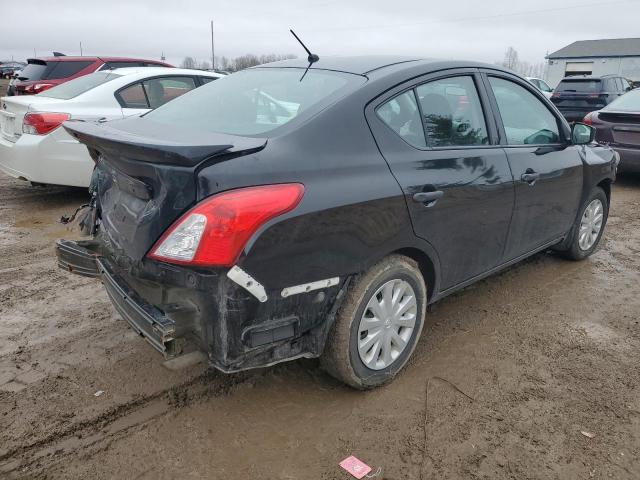 3N1CN7AP6JL871060 - 2018 NISSAN VERSA S BLACK photo 3