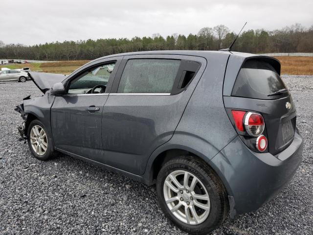 1G1JC6SH4C4217848 - 2012 CHEVROLET SONIC LT GRAY photo 2