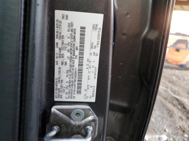 1FMCU0F75DUB28511 - 2013 FORD ESCAPE S GRAY photo 13