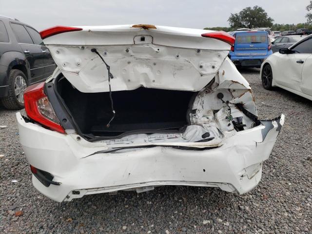 19XFC2F50GE034070 - 2016 HONDA CIVIC LX WHITE photo 6