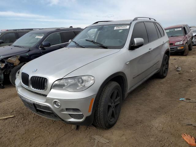 5UXZV4C5XD0B18393 - 2013 BMW X5 XDRIVE35I SILVER photo 1