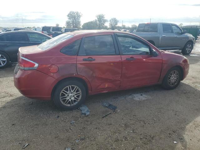 1FAHP35N89W230955 - 2009 FORD FOCUS SE RED photo 3