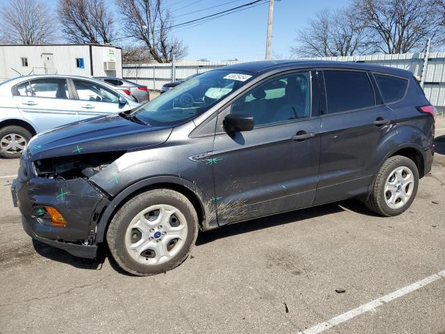 1FMCU0F72JUC30487 - 2018 FORD ESCAPE S GRAY photo 1