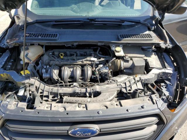 1FMCU0F72JUC30487 - 2018 FORD ESCAPE S GRAY photo 11