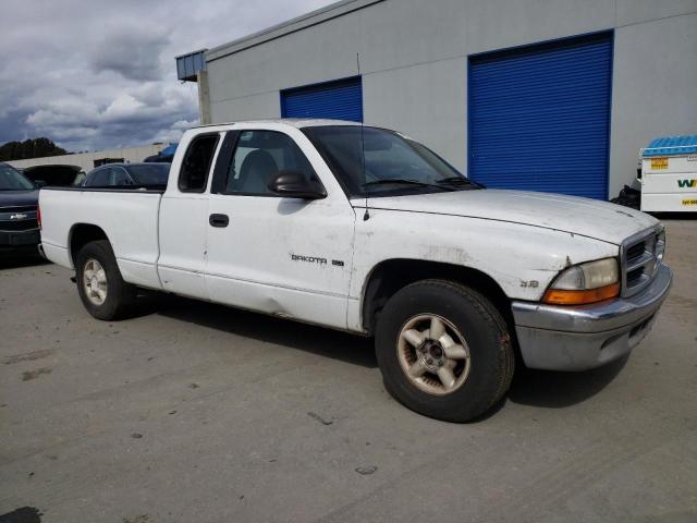 1B7GL22X6WS656955 - 1998 DODGE DAKOTA WHITE photo 4