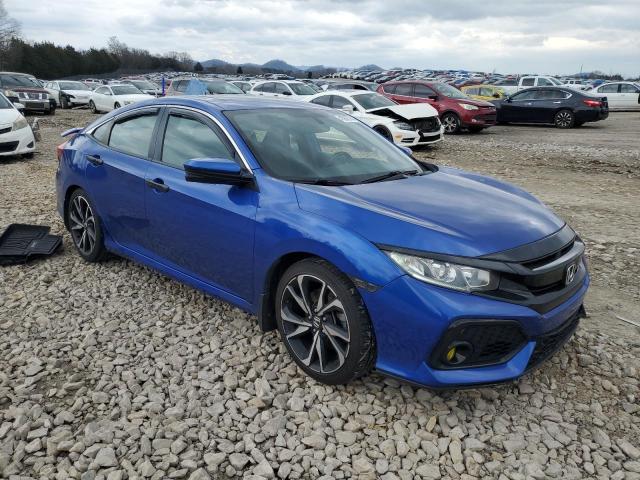 2HGFC1E57KH702635 - 2019 HONDA CIVIC SI BLUE photo 4