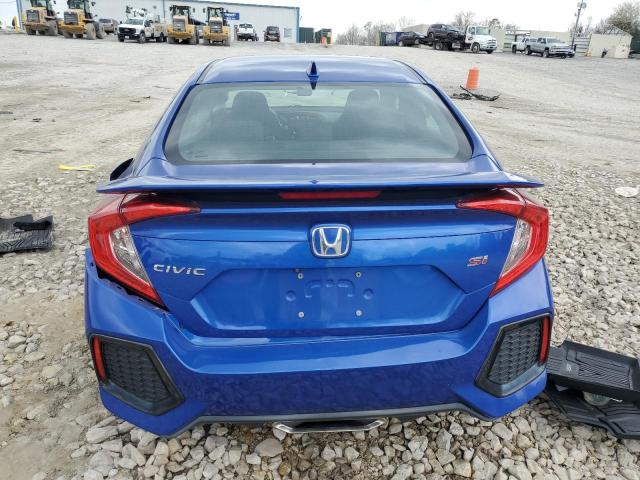 2HGFC1E57KH702635 - 2019 HONDA CIVIC SI BLUE photo 6