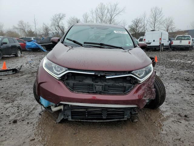 7FARW2H88KE005581 - 2019 HONDA CR-V EXL BURGUNDY photo 5