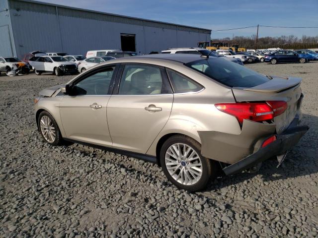 1FADP3J24JL294197 - 2018 FORD FOCUS TITANIUM GOLD photo 2