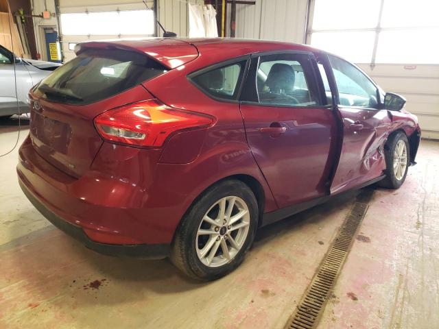 1FADP3K24GL397935 - 2016 FORD FOCUS SE BURGUNDY photo 3