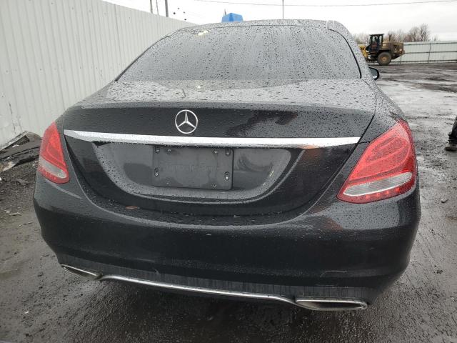 WDDWF4KBXJR314286 - 2018 MERCEDES-BENZ C 300 4MATIC BLACK photo 6