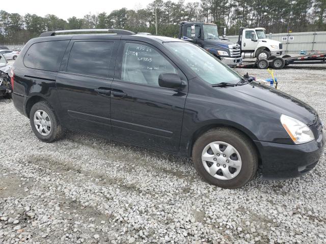 KNDMG4C39A6339865 - 2010 KIA SEDONA LX BLACK photo 4