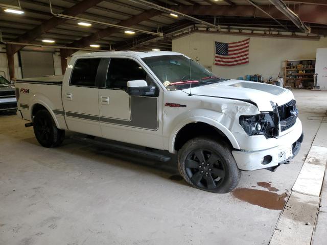 1FTFW1ET4DFC04370 - 2013 FORD F150 SUPERCREW WHITE photo 4