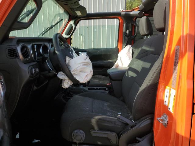 1C4HJXDG9KW626694 - 2019 JEEP WRANGLER U SPORT ORANGE photo 7