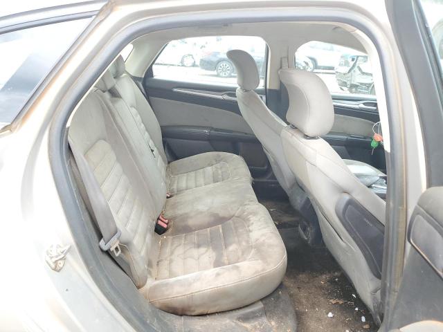 3FA6P0G70FR231407 - 2015 FORD FUSION S GOLD photo 10