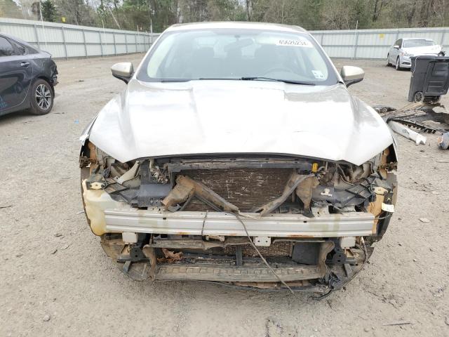 3FA6P0G70FR231407 - 2015 FORD FUSION S GOLD photo 5