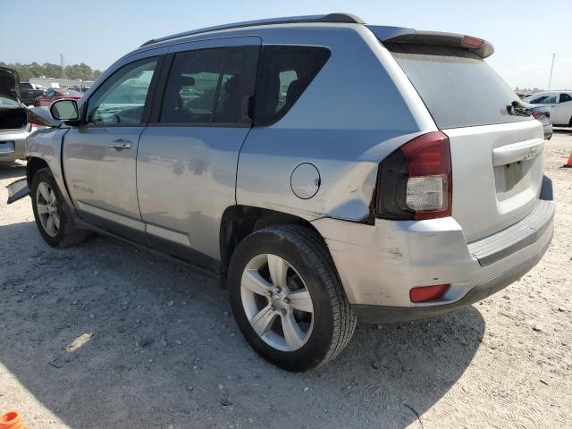 1C4NJCEB2ED786091 - 2014 JEEP COMPASS LATITUDE SILVER photo 2