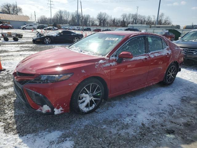 4T1T11BK6PU074049 - 2023 TOYOTA CAMRY SE NIGHT SHADE RED photo 1