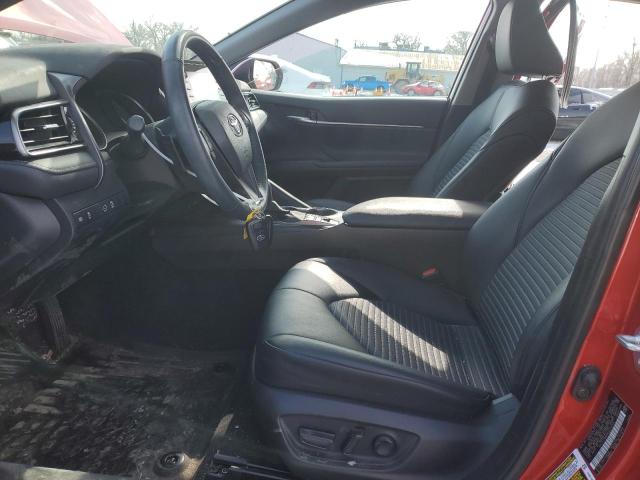 4T1T11BK6PU074049 - 2023 TOYOTA CAMRY SE NIGHT SHADE RED photo 7