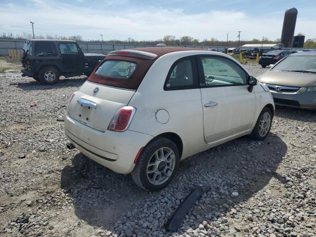 3C3CFFDR3DT714581 - 2013 FIAT 500 POP BEIGE photo 3