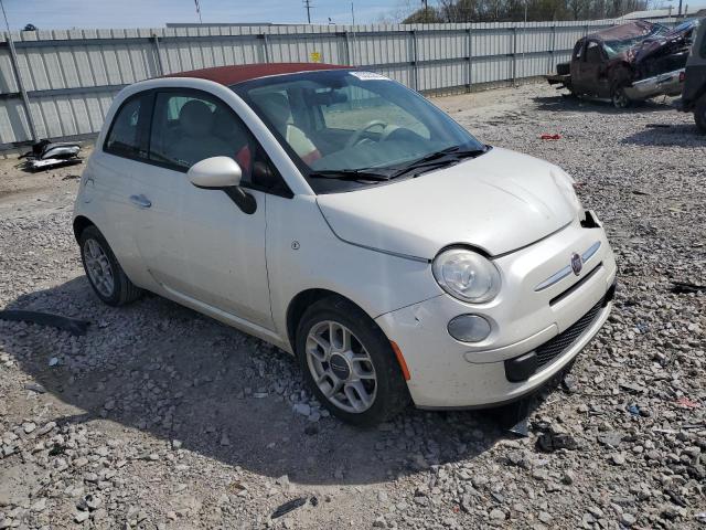 3C3CFFDR3DT714581 - 2013 FIAT 500 POP BEIGE photo 4