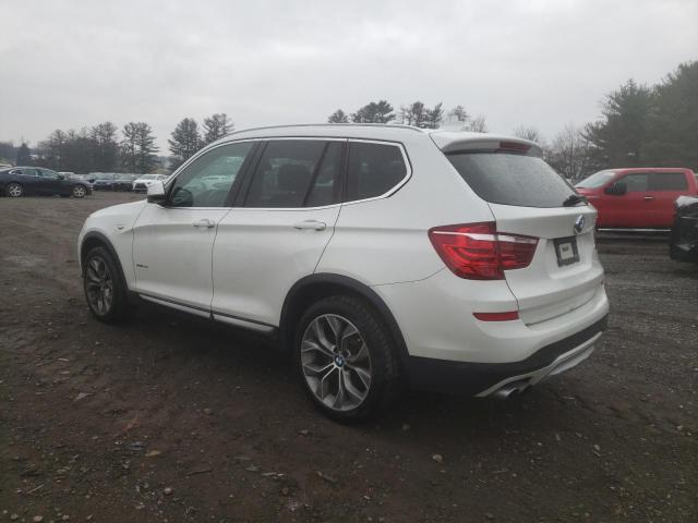 5UXWX9C38H0W74018 - 2017 BMW X3 XDRIVE28I WHITE photo 2