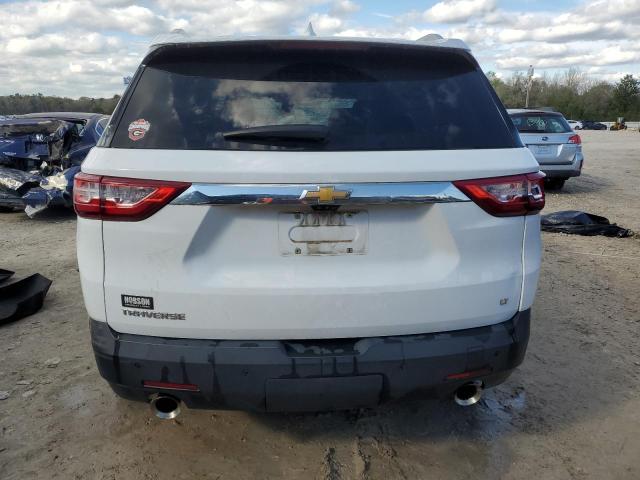 1GNERHKW7JJ187199 - 2018 CHEVROLET TRAVERSE LT WHITE photo 6