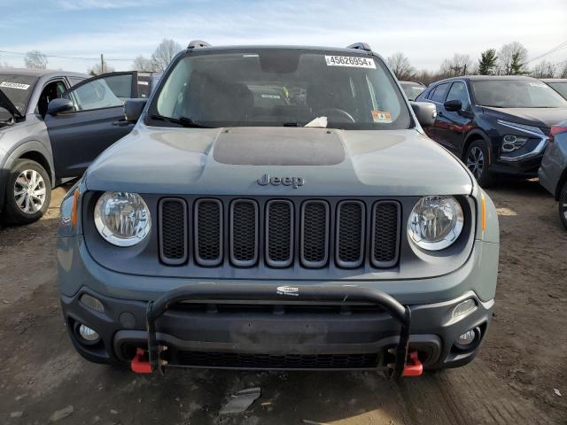 ZACCJBCT2FPB77700 - 2015 JEEP RENEGADE TRAILHAWK GRAY photo 5