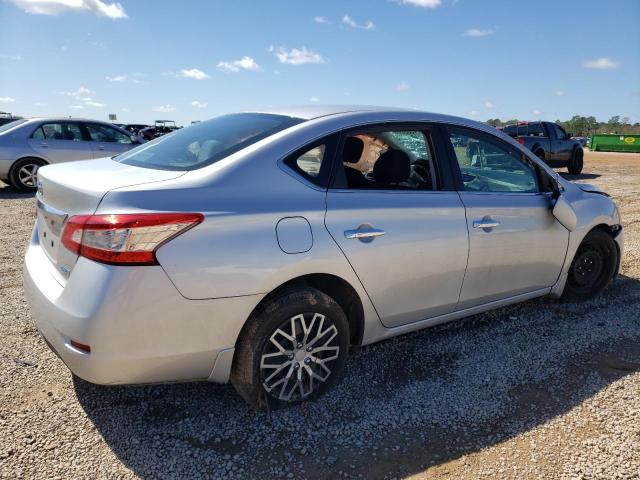 3N1AB7APXEY266516 - 2014 NISSAN SENTRA S SILVER photo 3