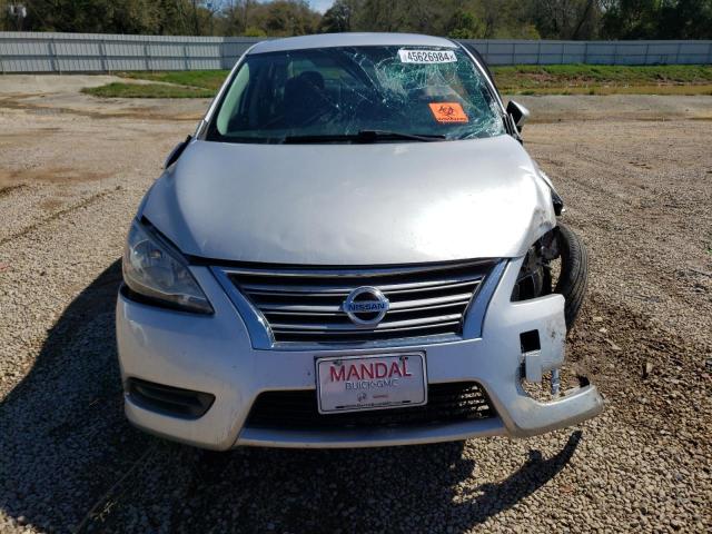 3N1AB7APXEY266516 - 2014 NISSAN SENTRA S SILVER photo 5