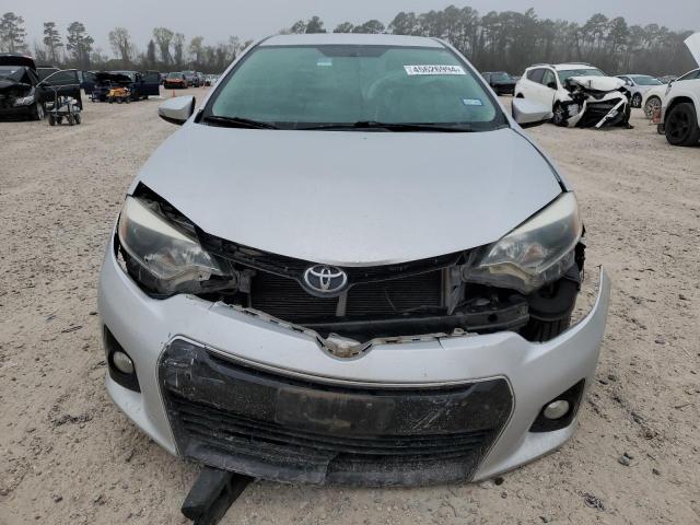 5YFBURHE2FP294209 - 2015 TOYOTA COROLLA L SILVER photo 5