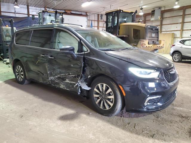 2C4RC1L76MR597003 - 2021 CHRYSLER PACIFICA HYBRID TOURING L BLACK photo 4