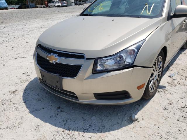 1G1PJ5SC4C7310169 - 2012 CHEVROLET CRUZE ECO GOLD photo 9