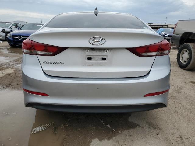 KMHD84LFXHU252341 - 2017 HYUNDAI ELANTRA SE SILVER photo 6